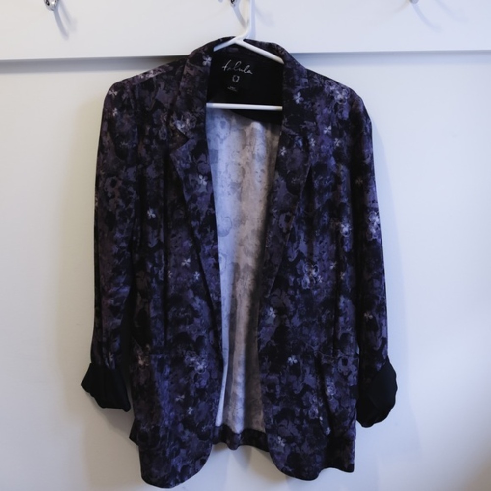 Aritzia Talula Floral Blazer S